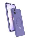 Mey İthalat®  Samsung Galaxy A07 4G Regal Magsafe Standlı Kapak - Lila