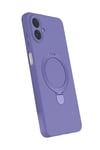 Mey İthalat®  Samsung Galaxy A07 4G Regal Magsafe Standlı Kapak - Lila