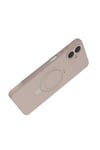 Mey İthalat®  Samsung Galaxy A07 4G Regal Magsafe Standlı Kapak - Çöl Titanyum