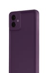 Mey İthalat®  Samsung Galaxy A07 4G Viera Silikon - Mürdüm