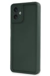 Mey İthalat®  Samsung Galaxy A07 4G Viera Silikon - Koyu Yeşil