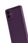 Mey İthalat®  Samsung Galaxy A07 4G Viera Silikon - Mürdüm