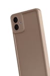 Mey İthalat®  Samsung Galaxy A07 4G Viera Silikon - Kahverengi