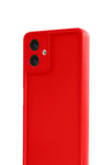 Mey İthalat®  Samsung Galaxy A07 4G Viera Silikon - Kırmızı