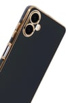 Mey İthalat®  Samsung Galaxy A07 4G Volet Silikon - Siyah