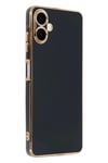 Mey İthalat®  Samsung Galaxy A07 4G Volet Silikon - Siyah