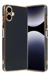 Mey İthalat®  Samsung Galaxy A07 4G Volet Silikon - Siyah