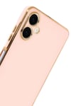 Mey İthalat®  Samsung Galaxy A07 4G Volet Silikon - Pembe