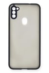 Mey İthalat®  Samsung Galaxy A11 Kılıf Montreal Silikon Kapak - Lacivert