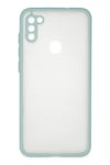 Mey İthalat®  Samsung Galaxy A11 Kılıf Montreal Silikon Kapak - Turkuaz