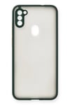 Mey İthalat®  Samsung Galaxy A11 Kılıf Montreal Silikon Kapak - Yeşil