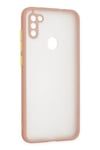 Mey İthalat®  Samsung Galaxy A11 Kılıf Montreal Silikon Kapak - Pembe