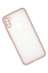 Mey İthalat®  Samsung Galaxy A11 Kılıf Montreal Silikon Kapak - Pembe