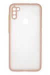 Mey İthalat®  Samsung Galaxy A11 Kılıf Montreal Silikon Kapak - Pembe