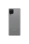 Mey İthalat®  Samsung Galaxy A12 Kılıf Lüx Şeffaf Silikon