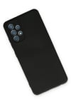Mey İthalat®  Samsung Galaxy A13 4G Kılıf Nano içi Kadife Silikon - Siyah