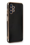 Mey İthalat®  Samsung Galaxy A13 4G Kılıf Volet Silikon - Siyah