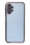 Mey İthalat®  Samsung Galaxy A13 4G Kılıf  Lensli Silikon - Mor