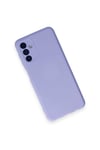 Mey İthalat®  Samsung Galaxy A14 4G Kılıf Nano içi Kadife Silikon - Lila