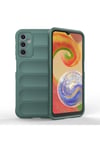 Mey İthalat®  Samsung Galaxy A14 4G Kılıf Optimum Silikon - Koyu Yeşil