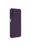 Mey İthalat®  Samsung Galaxy A14 4G Kılıf Nano içi Kadife Silikon - Mor