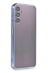 Mey İthalat®  Samsung Galaxy A14 4G Kılıf  Lensli Silikon - Açık Mavi