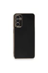 Mey İthalat®  Samsung Galaxy A14 4G Kılıf Volet Silikon - Siyah