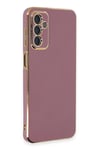 Mey İthalat®  Samsung Galaxy A14 4G Kılıf Volet Silikon - Kırmızı