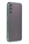 Mey İthalat®  Samsung Galaxy A14 4G Kılıf  Lensli Silikon - Yeşil