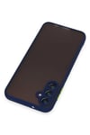 Mey İthalat®  Samsung Galaxy A14 4G Kılıf Montreal Silikon Kapak - Lacivert