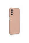 Mey İthalat®  Samsung Galaxy A14 4G Kılıf Nano içi Kadife Silikon - Pudra
