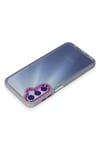 Mey İthalat®  Samsung Galaxy A14 4G Kılıf Dora Kapak - Sierra Blue