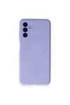 Mey İthalat®  Samsung Galaxy A14 4G Kılıf Nano içi Kadife Silikon - Lila