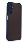 Mey İthalat®  Samsung Galaxy A14 4G Kılıf Montreal Silikon Kapak - Lacivert