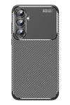 Mey İthalat®  Samsung Galaxy A15 4G Kılıf Auto Focus Karbon Kapak - Siyah