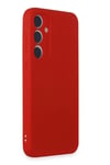 Mey İthalat®  Samsung Galaxy A15 4G Kılıf First Silikon - Kırmızı