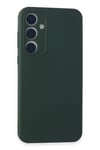 Mey İthalat®  Samsung Galaxy A15 4G Kılıf First Silikon - Koyu Yeşil
