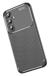 Mey İthalat®  Samsung Galaxy A15 4G Kılıf Auto Focus Karbon Kapak - Siyah