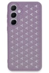 Mey İthalat®  Samsung Galaxy A15 4G Kılıf Petek Silikon Kapak - Lila
