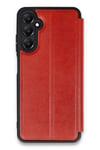 Mey İthalat®  Samsung Galaxy A15 4G Kılıf Flip Cover - Kırmızı