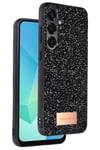 Mey İthalat®  Samsung Galaxy A16 5G Bright Simli Kapak - Siyah