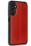 Mey İthalat®  Samsung Galaxy A16 5G Kılıf Flip Cover - Kırmızı