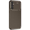 Mey İthalat®  Samsung Galaxy A16 5G Kılıf Auto Focus Karbon Kapak - Kahverengi