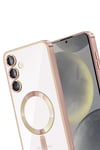 Mey İthalat®  Samsung Galaxy A16 5G Kross Magneticsafe Kapak - Rose