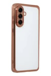 Mey İthalat®  Samsung Galaxy A17 5G  Lensli Silikon - Çöl Titanyum