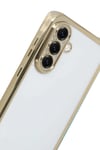Mey İthalat®  Samsung Galaxy A17 5G  Lensli Silikon - Gold