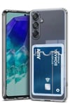 Mey İthalat®  Samsung Galaxy A17 5G Kart Şeffaf Silikon - Şeffaf