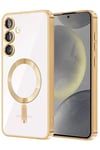 Mey İthalat®  Samsung Galaxy A17 5G Kross Magneticsafe Kapak - Gold