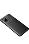 Mey İthalat®  Samsung Galaxy A22 Kılıf Auto Focus Karbon Kapak - Siyah
