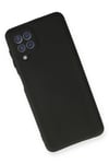 Mey İthalat®  Samsung Galaxy A22 Kılıf First Silikon - Siyah